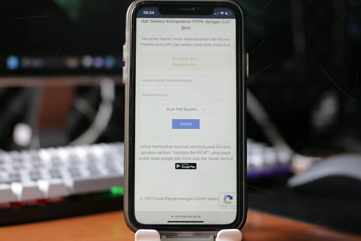 Cara Download Sertifikat SKD CPNS 2024
