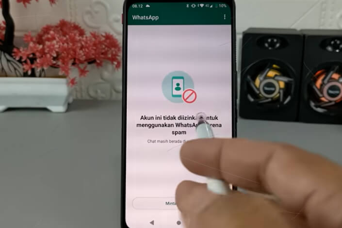 WhatsApp Kena Spam